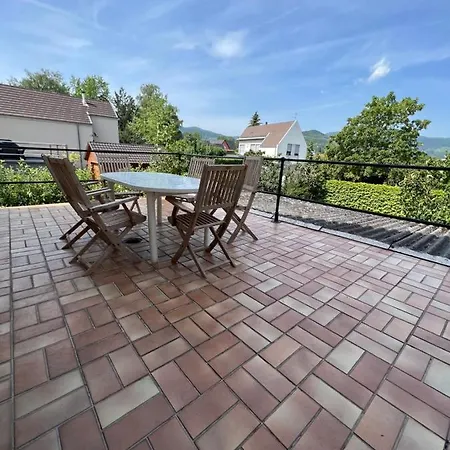 Holiday home Le Cerisier - Route Des Vins - Parking Et Terrasse Avec Vue Sur Montagnes Et Vignoble Sigolsheim