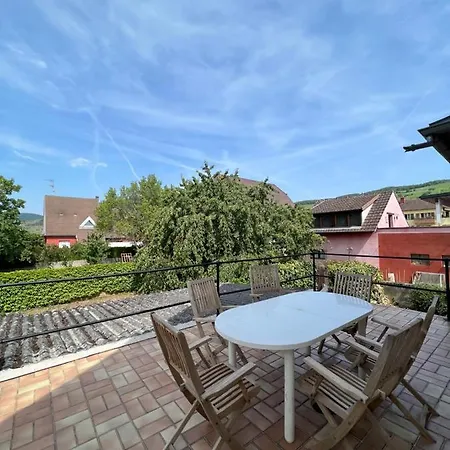 Le Cerisier - Route Des Vins - Parking Et Terrasse Avec Vue Sur Montagnes Et Vignoble *