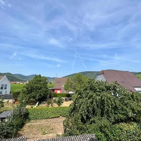 Hébergement de vacances Le Cerisier - Route Des Vins - Parking Et Terrasse Avec Vue Sur Montagnes Et Vignoble *