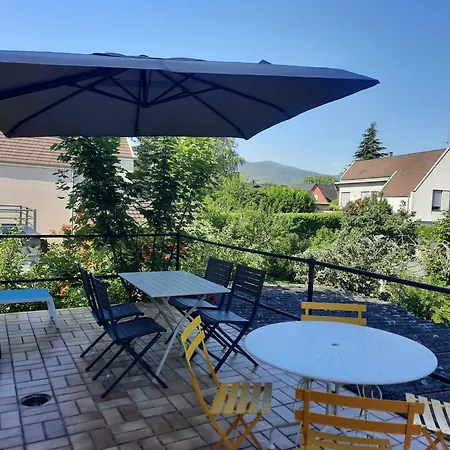 Le Cerisier - Route Des Vins - Parking Et Terrasse Avec Vue Sur Montagnes Et Vignoble * Sigolsheim